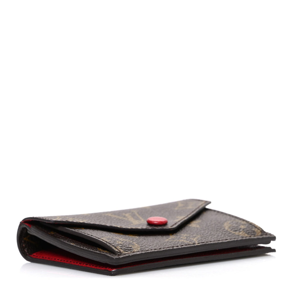 Louis Vuitton Monogram Compact Marie Wallet Rouge