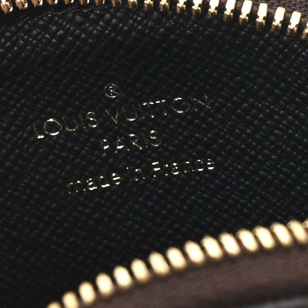 Louis Vuitton Monogram Multi Pochette Accessories Bandouliere Shoulder Strap Black