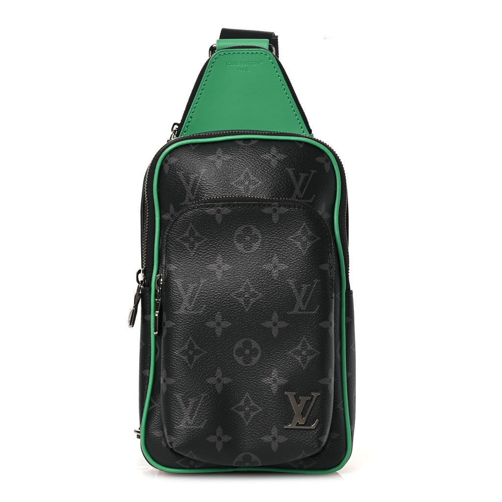 Louis Vuitton Monogram Eclipse Avenue Slingbag PM  Bamboo Green