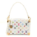 Louis Vuitton LV x TM Cowhide Monogram Multicolor Side Trunk MM White