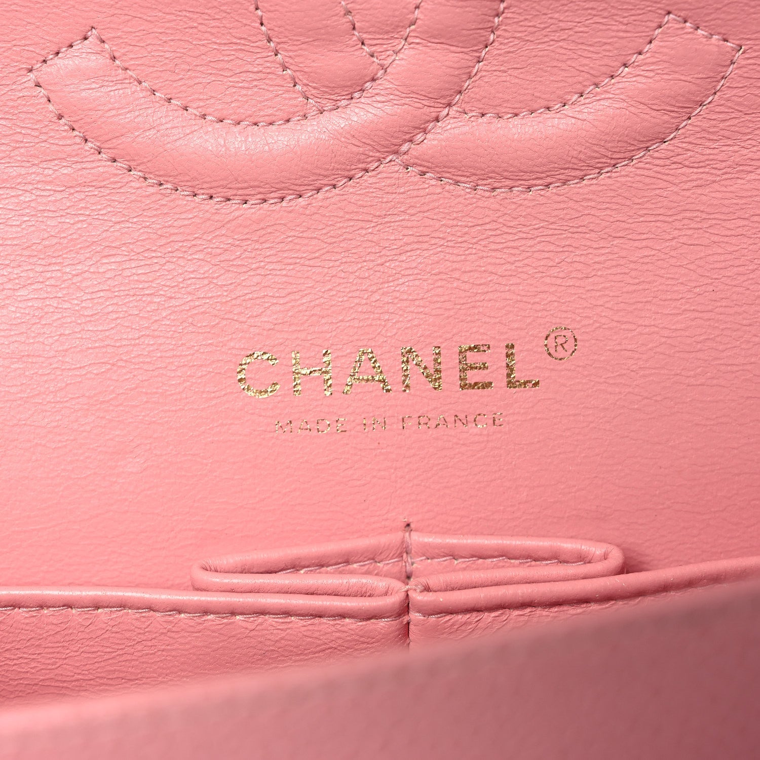 Chanel Caviar Quilted Medium Double Flap Pink