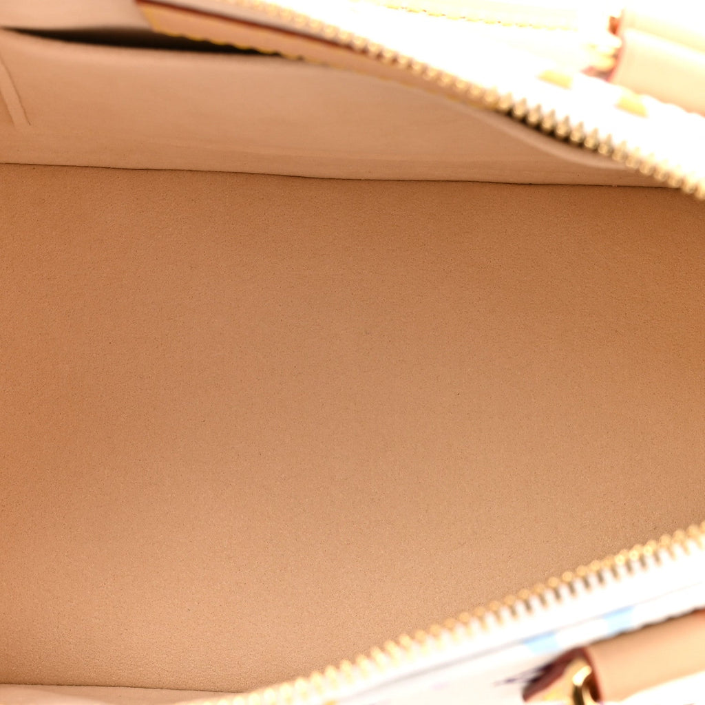 Louis Vuitton LV x TM Monogram Multicolor Alma BB White