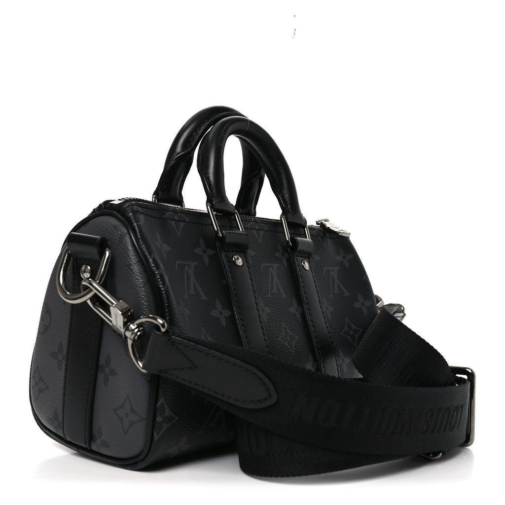 Louis Vuitton Reverse Monogram Eclipse Keepall Bandouliere 25