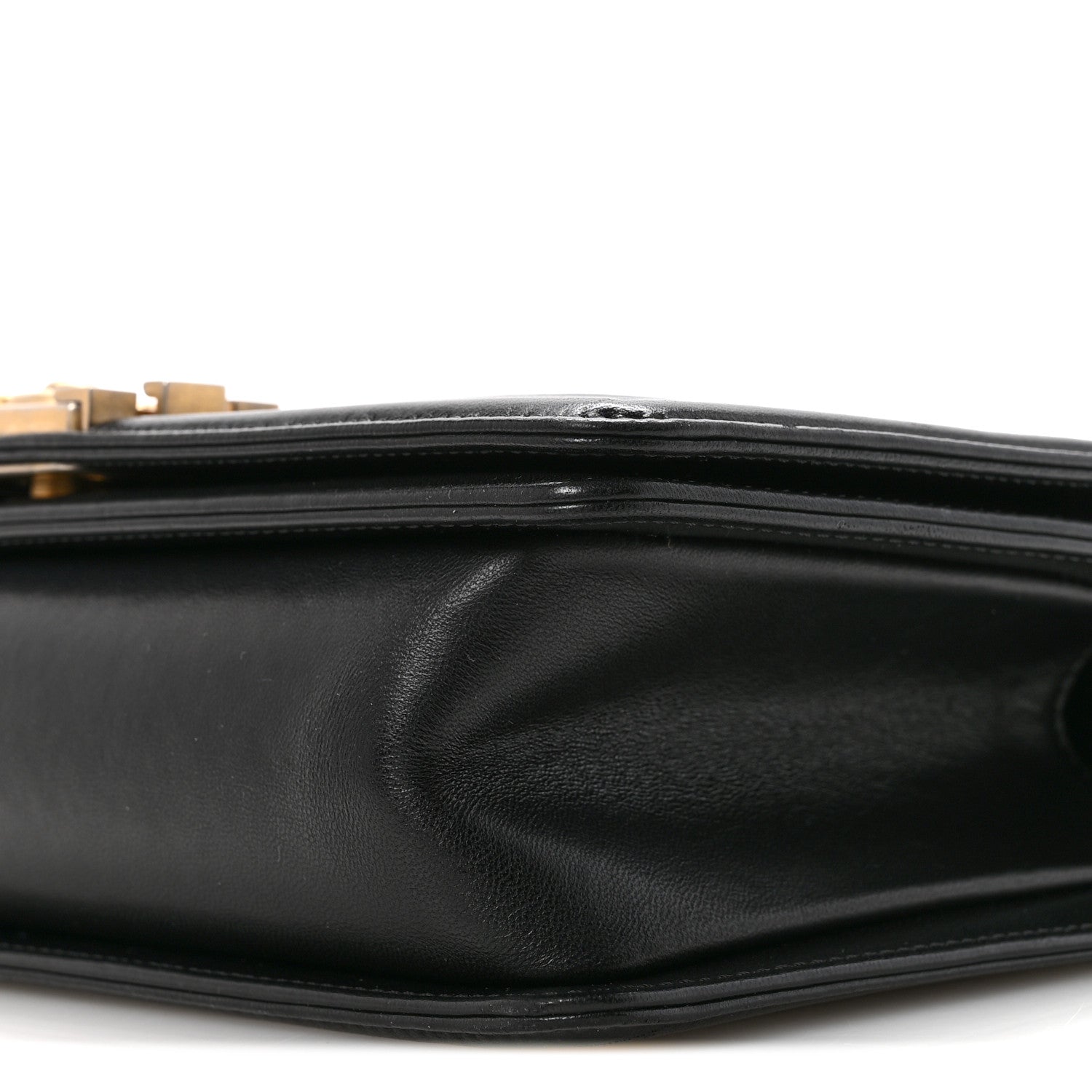 Chanel Lambskin Quilted Medium Boy Flap Black