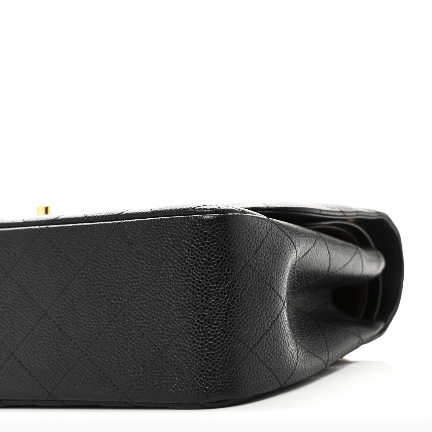 Chanel Caviar Quilted Jumbo Double Flap Black
