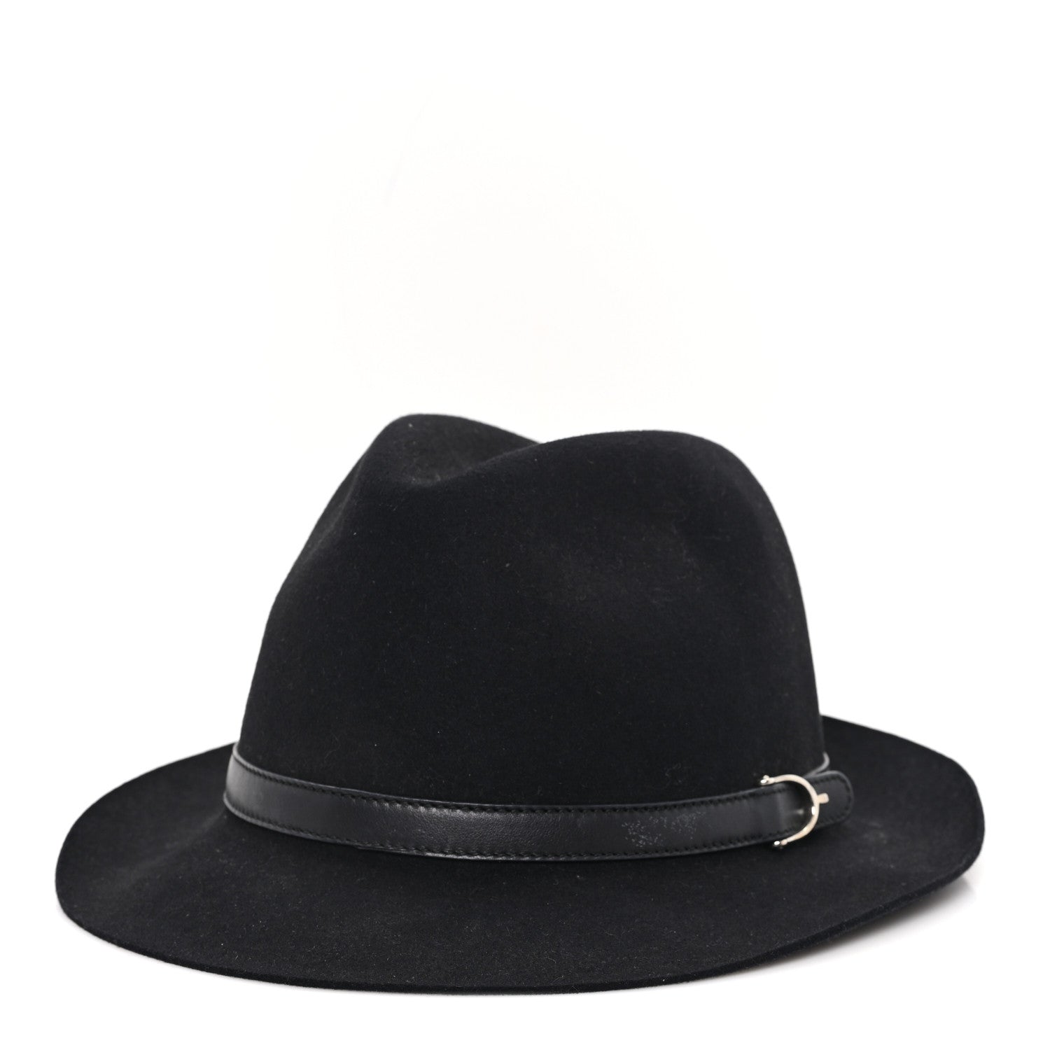 Gucci Felt Horsebit Hat L Black