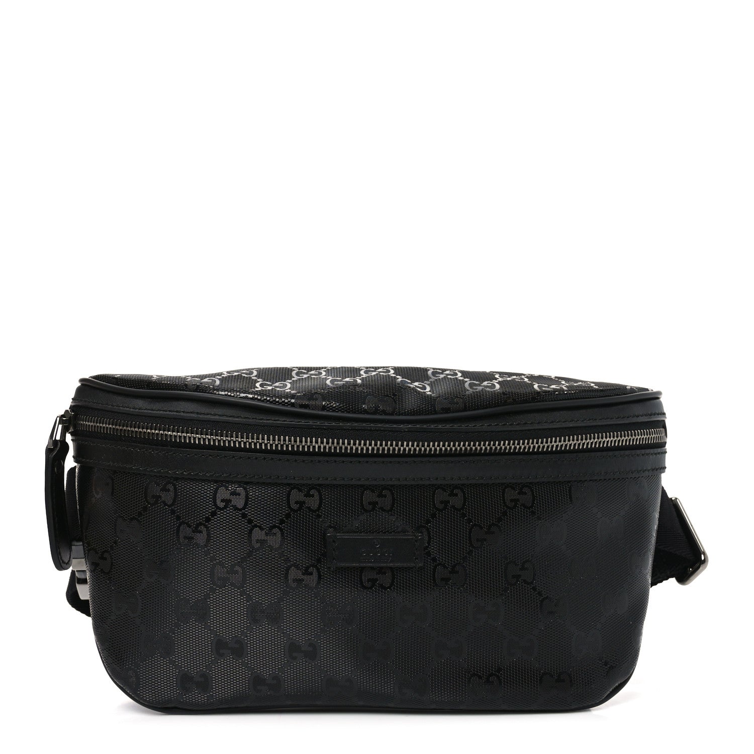 Gucci Imprime Monogram Belt Bag Black
