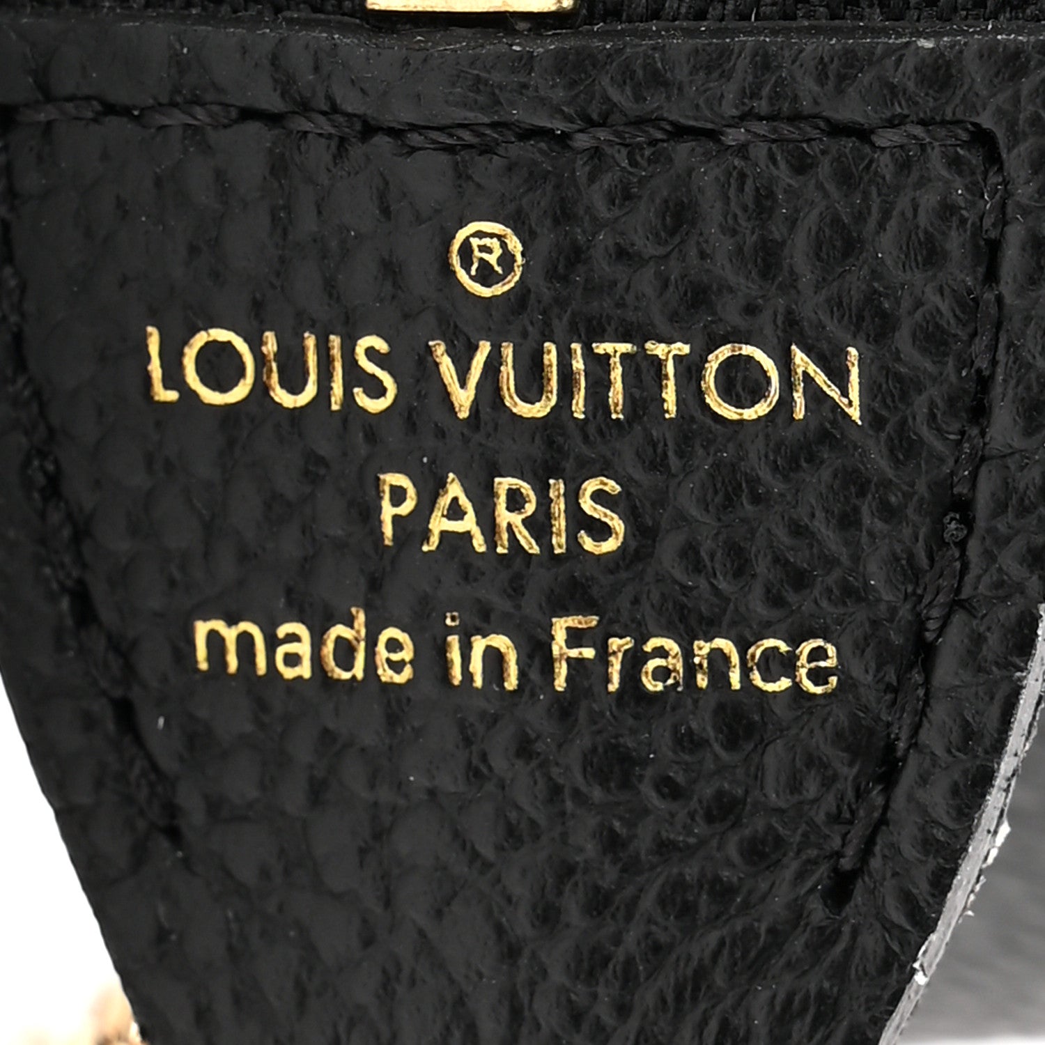 Louis Vuitton Empreinte Monogram Giant Mini Pochette Accessories Black