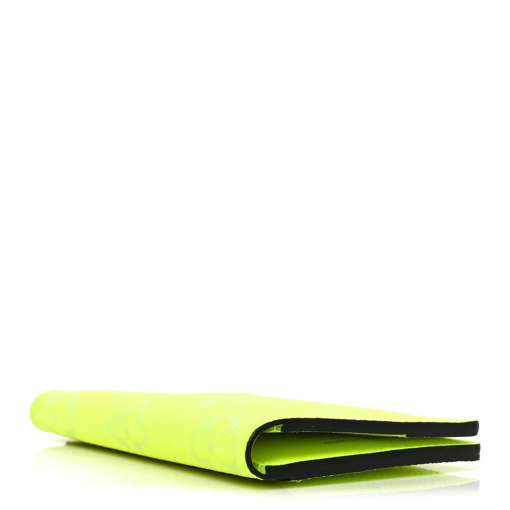 Louis Vuitton Taigarama Pocket Organizer Neon Yellow