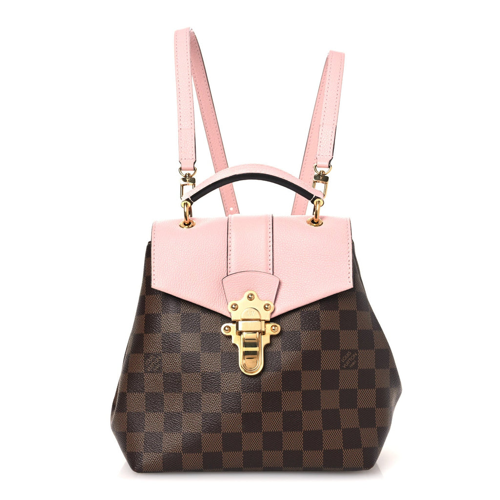 Louis Vuitton Damier Ebene Clapton Backpack Magnolia
