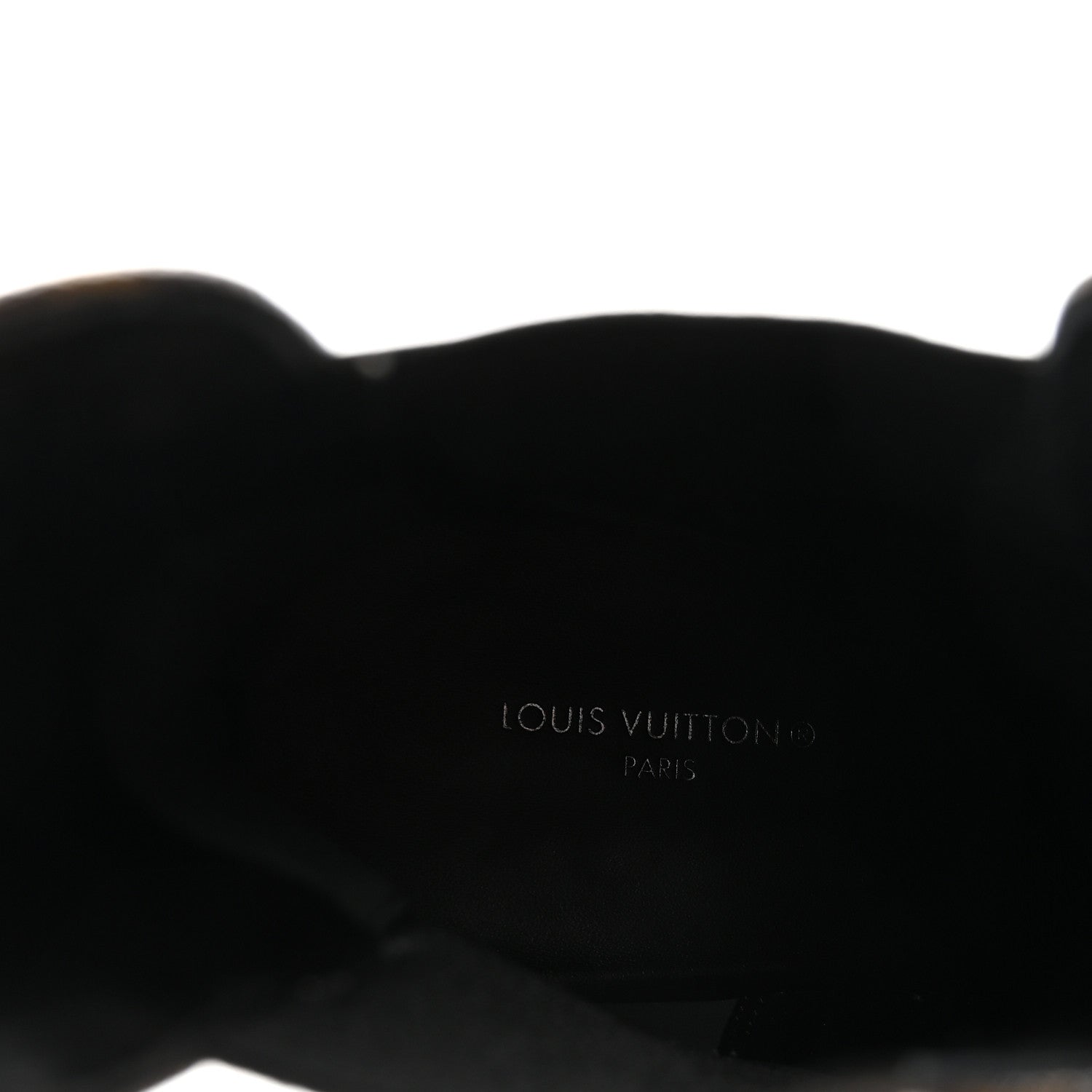 Louis Vuitton Calfskin Monogram LV Beaubourg Platform Ankle Boots 40 Black