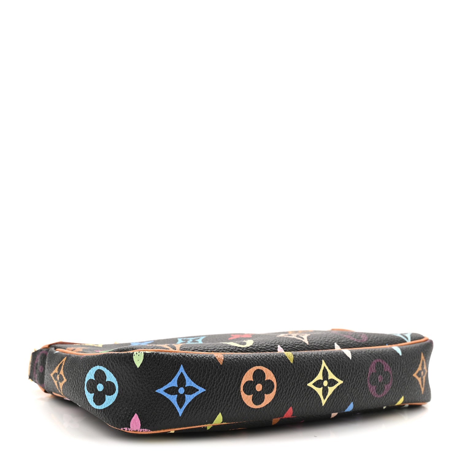 Louis Vuitton Monogram Multicolor Pochette Accessories Black