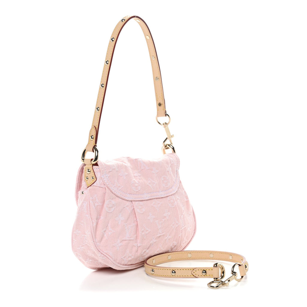 Louis Vuitton Monogram Denim Sunset  Washed Pink