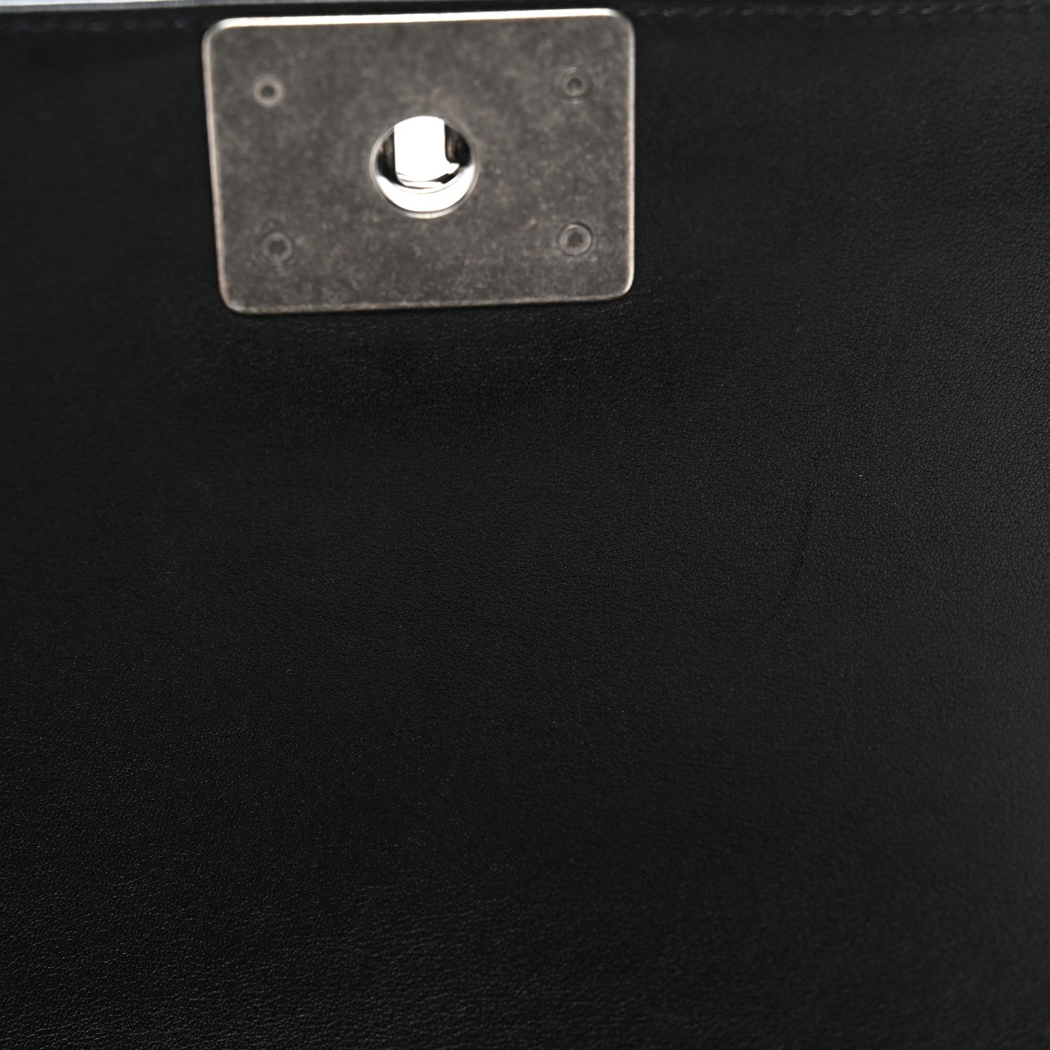 Chanel Lambskin Quilted Medium Boy Flap Black