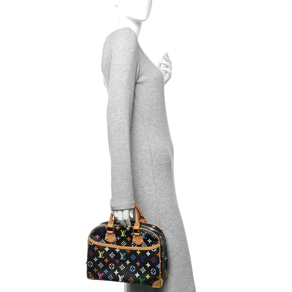 Louis Vuitton Monogram Multicolor Trouville Black