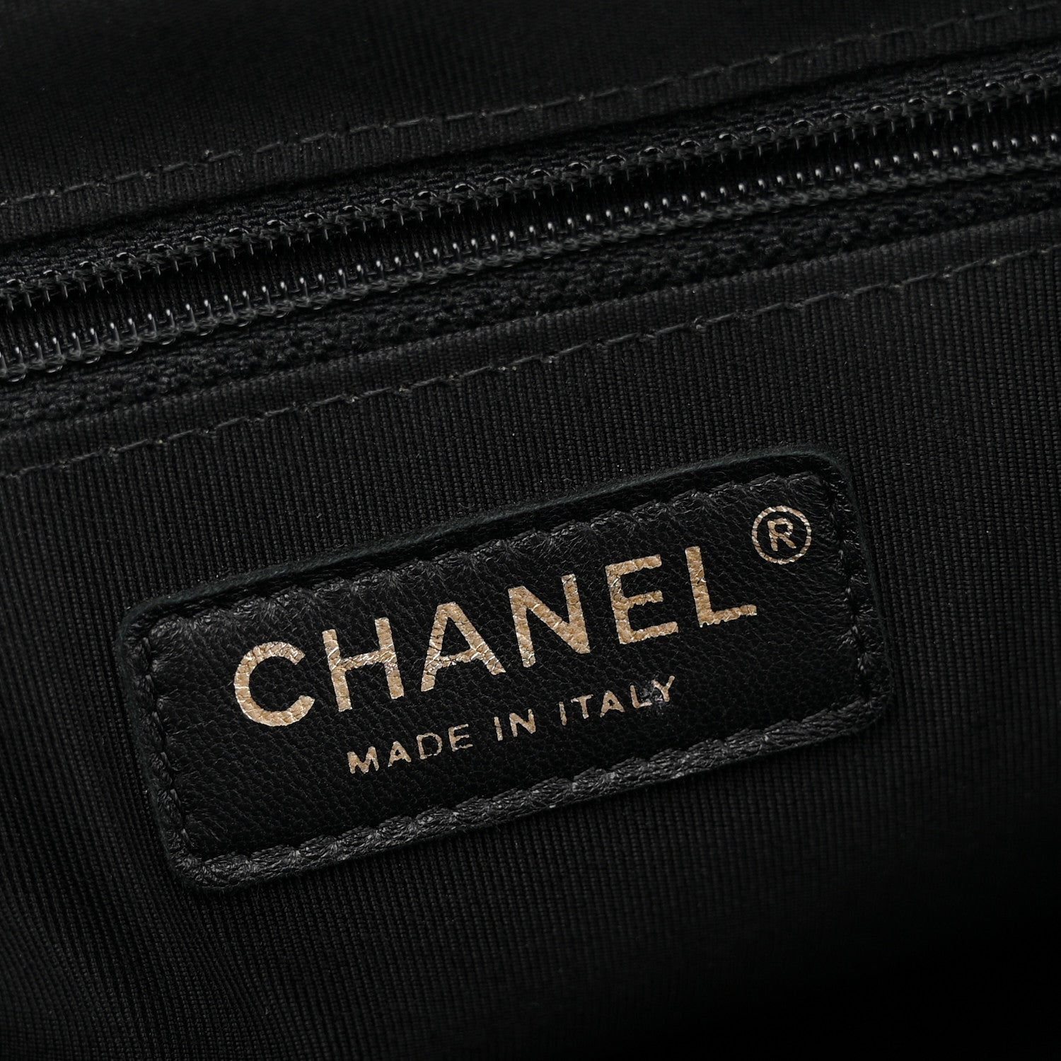 Chanel Lambskin Quilted Medium Girl Shoulder Bag White Black