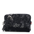 Gucci Denim GG Monogram Camouflage Small Crossbody Bag Blue