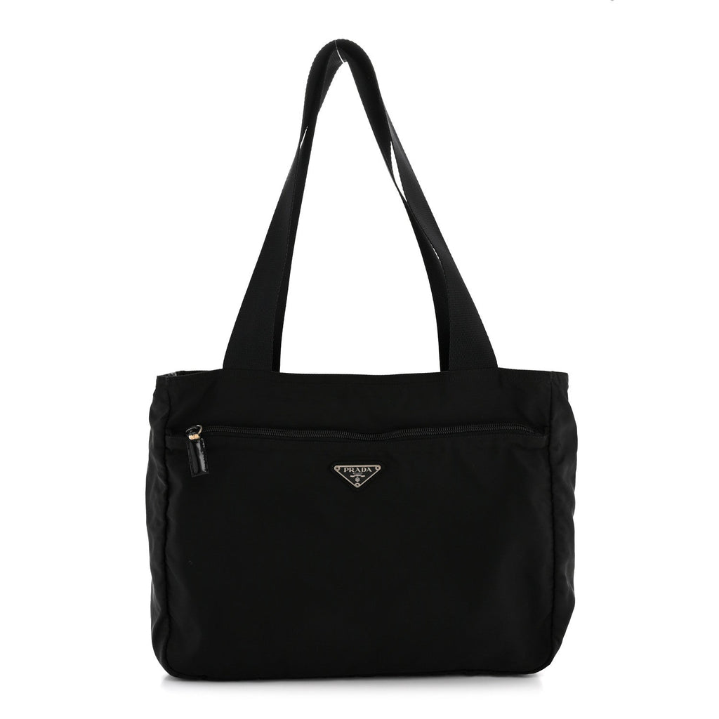 Prada Tessuto Nylon Tote Black