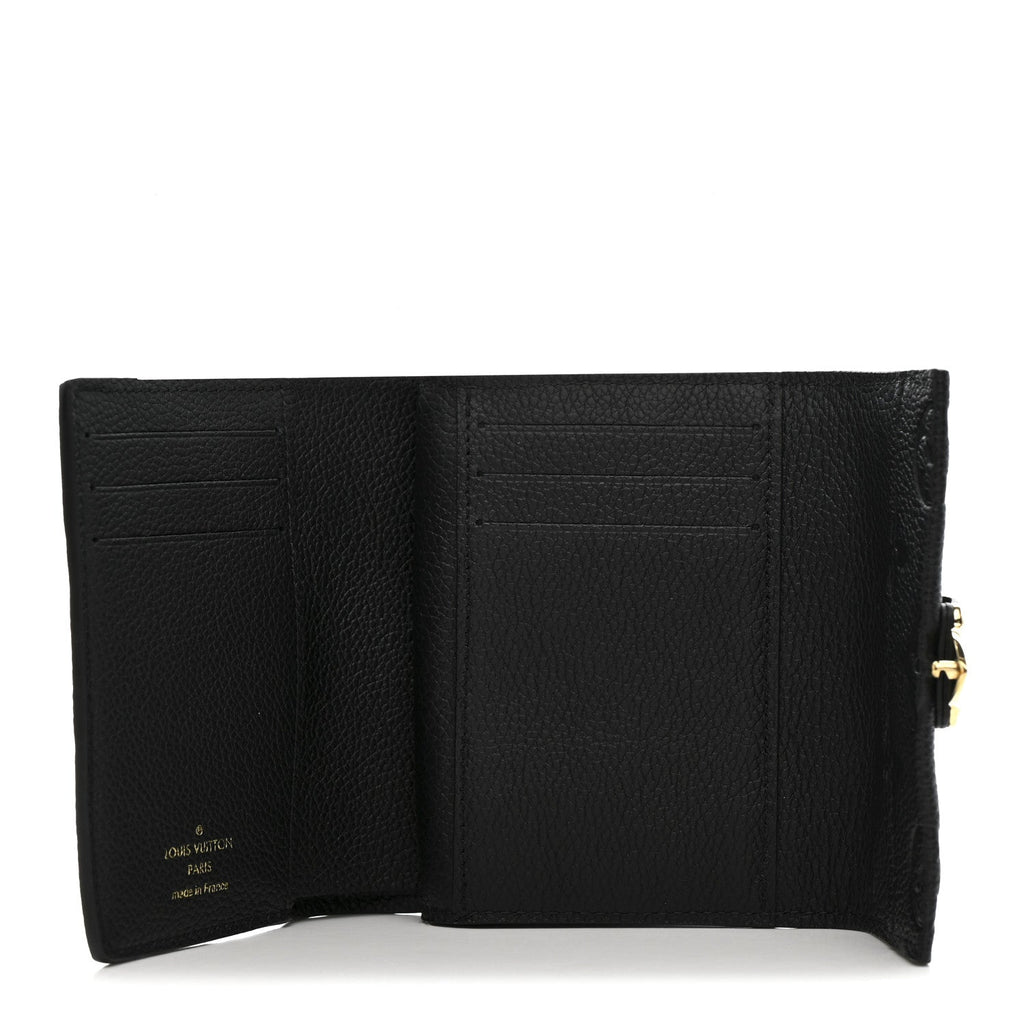 Louis Vuitton Empreinte Metis Compact Wallet Black