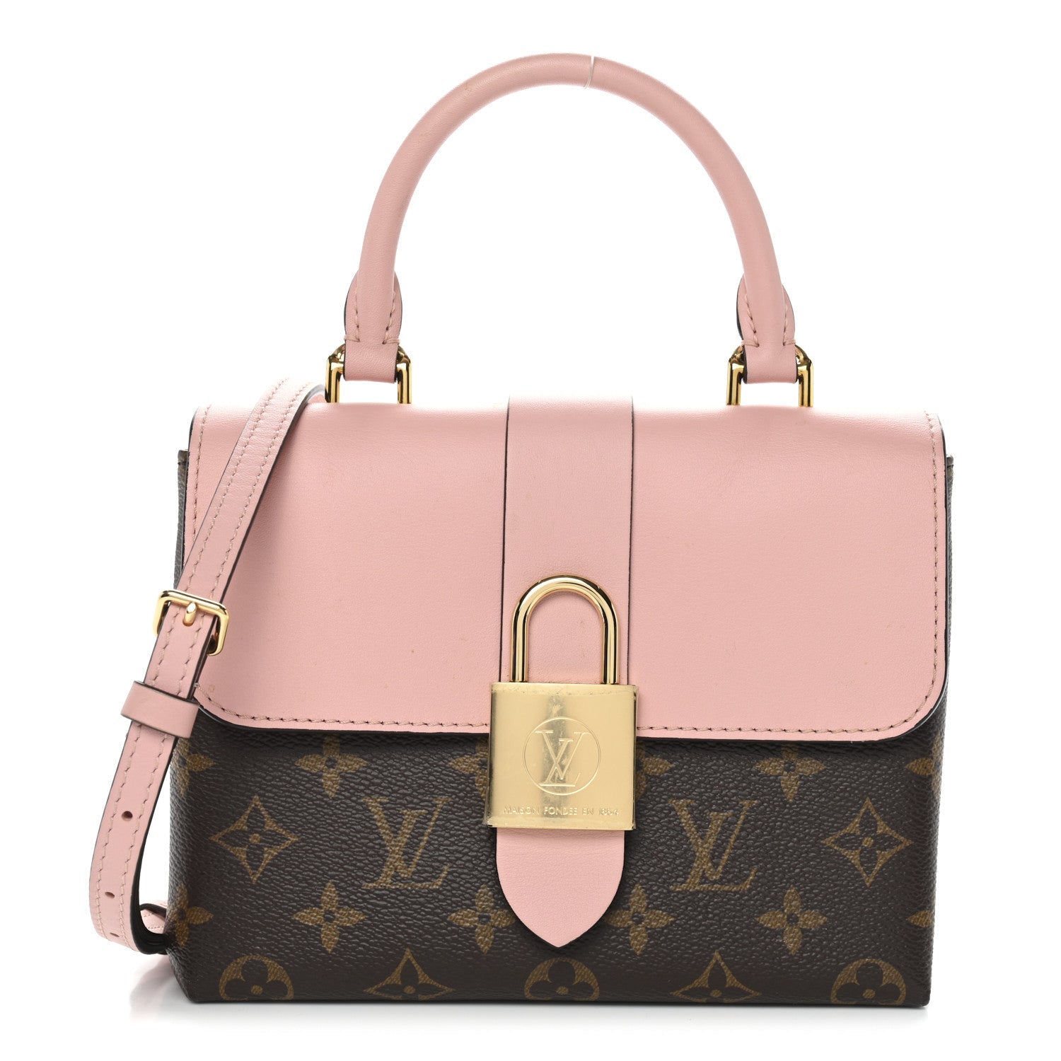 Louis Vuitton Monogram Locky BB Rose Poudre