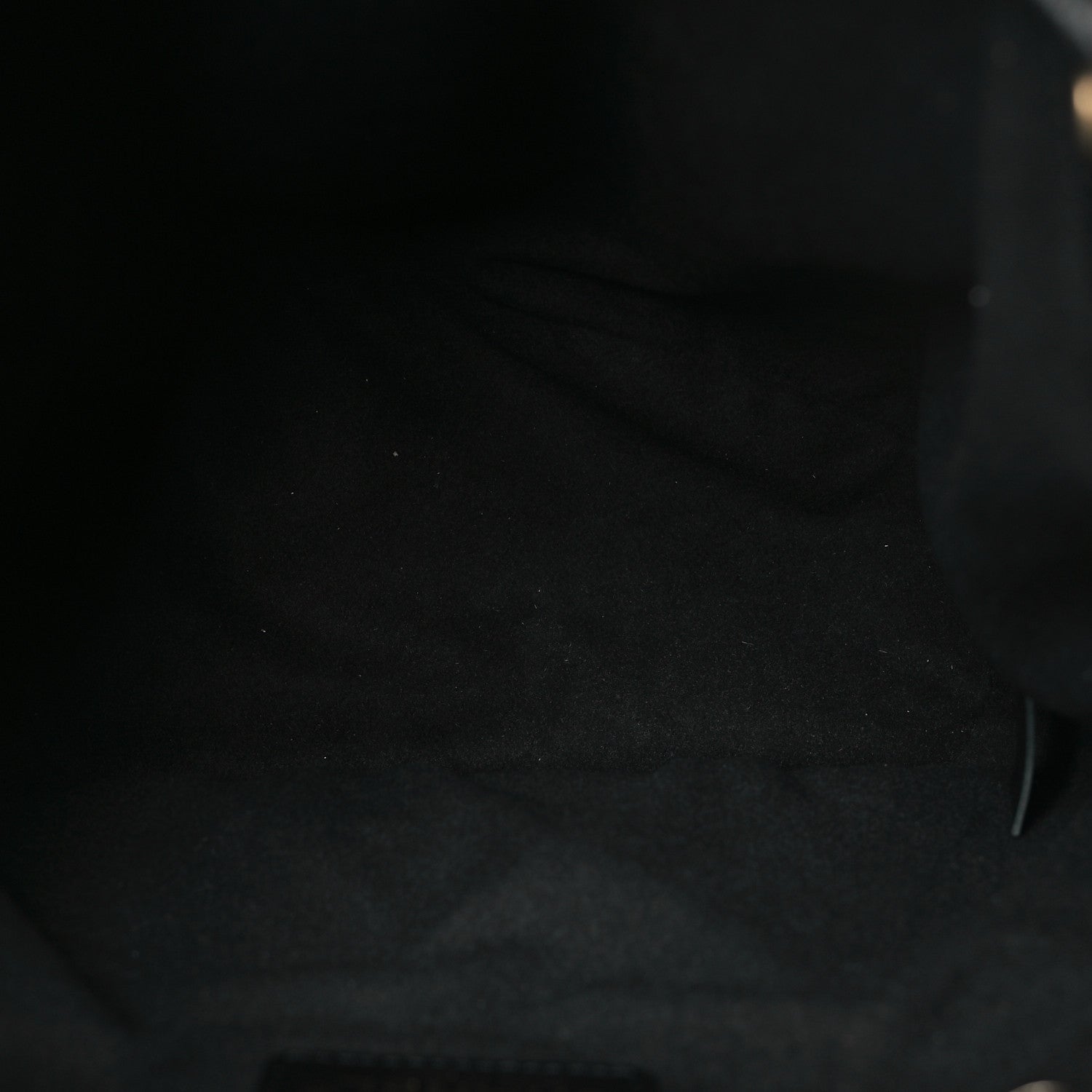 Chanel Caviar Deauville Drawstring Bucket Bag Black