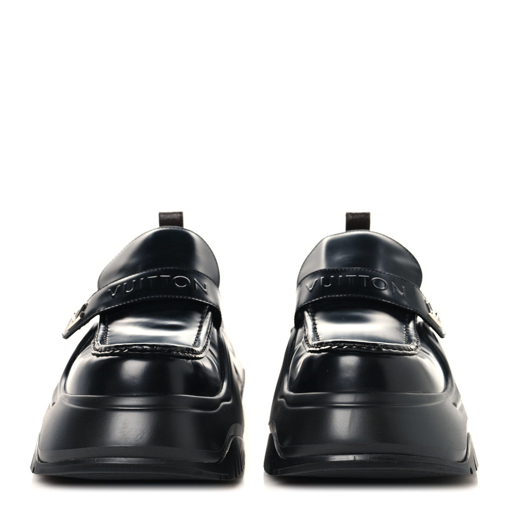 Louis Vuitton Calfskin Archlight 2.0 Platform Loafers 39 Black