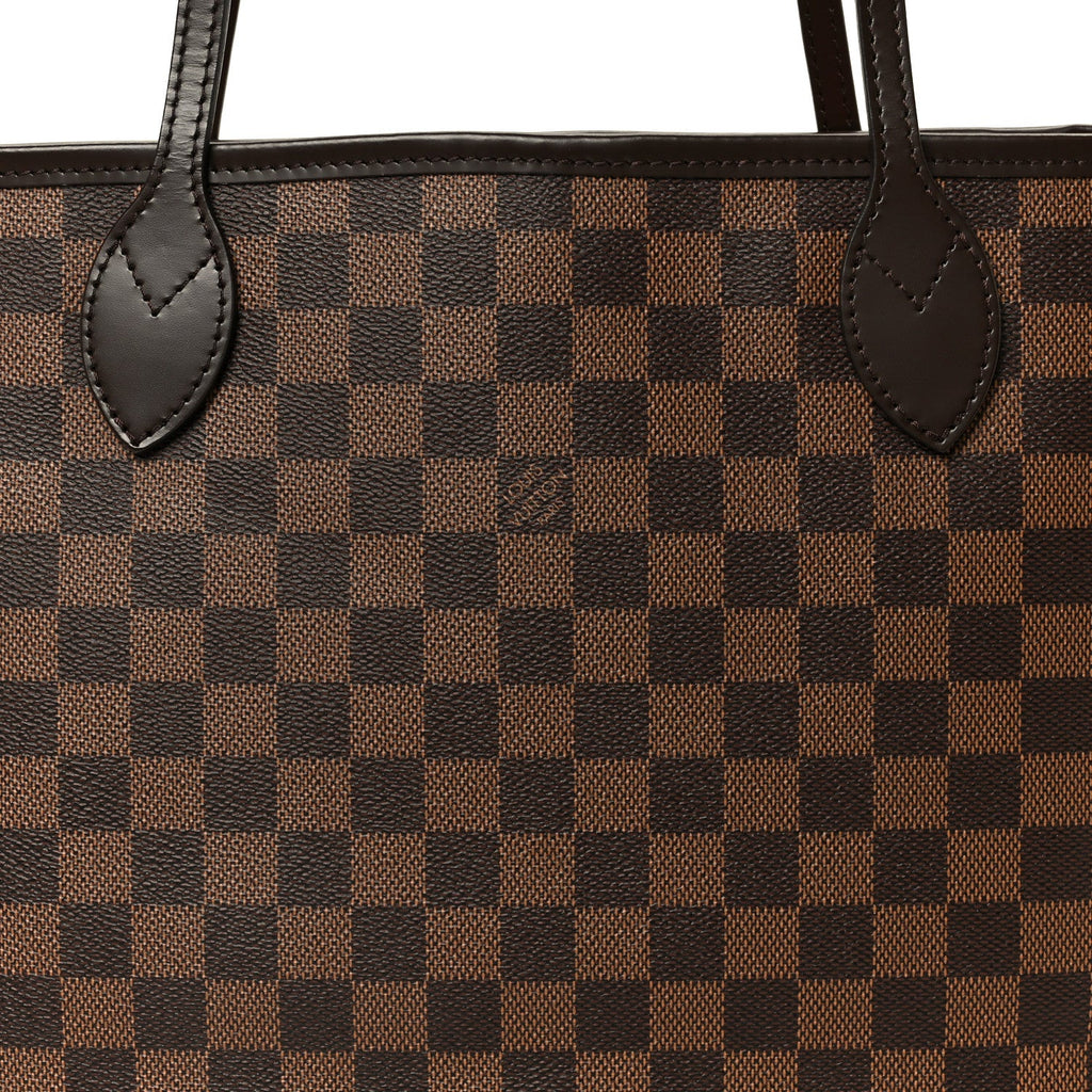 Louis Vuitton Damier Ebene Neo Neverfull MM Rose Ballerine