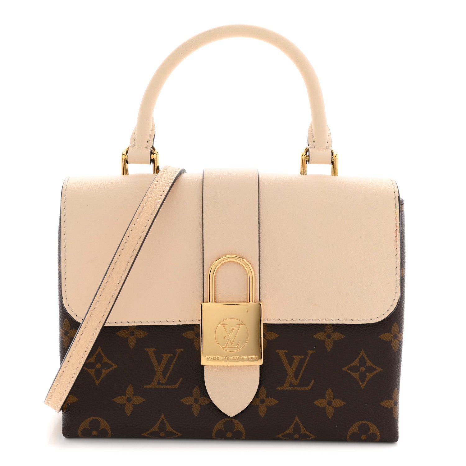 Louis Vuitton Monogram Locky BB Creme