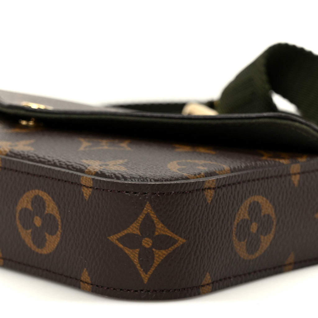 Louis Vuitton Monogram Felicie Strap & Go Kaki