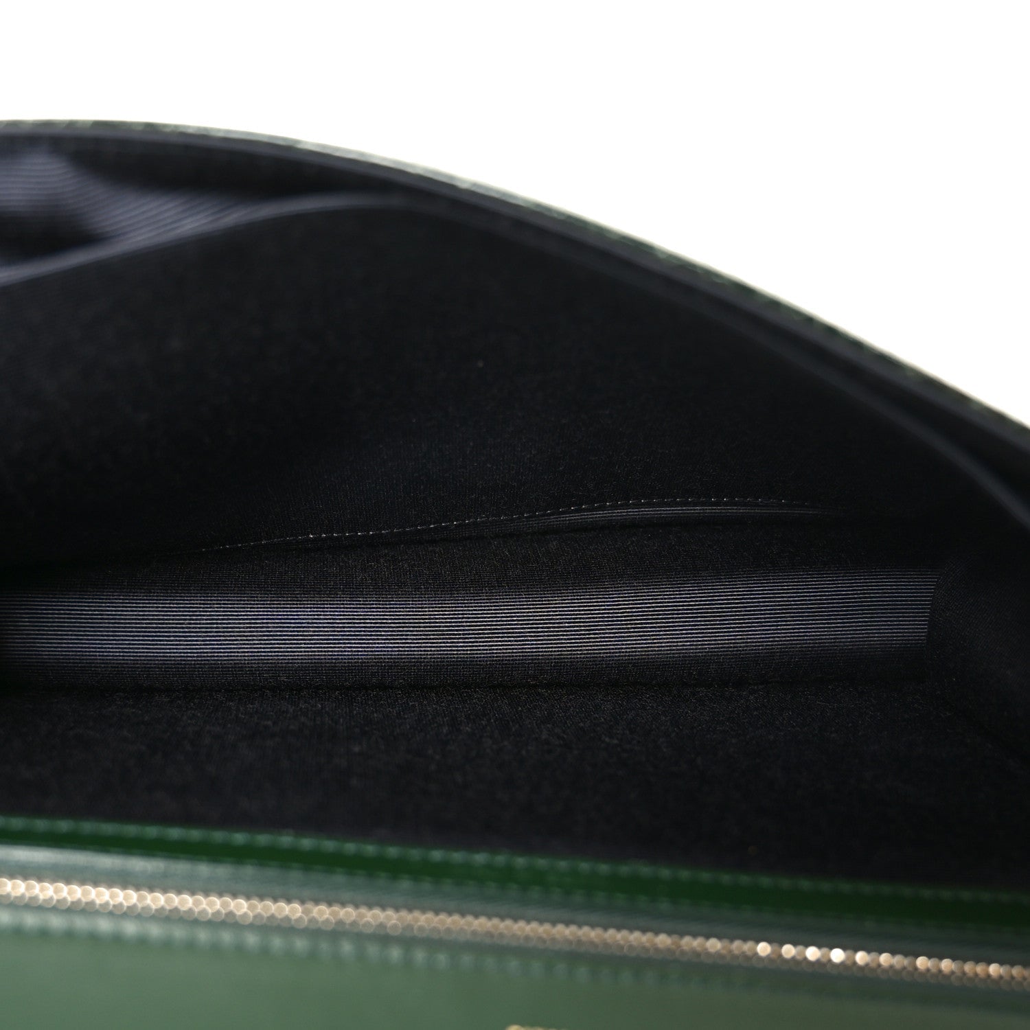 Christian Dior Ceramic Effect Deerskin Large Diorama Flap Bag Malachite Green