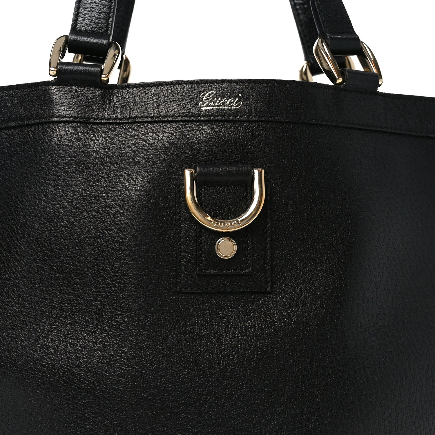 Gucci Calfskin Small Abbey Tote Black