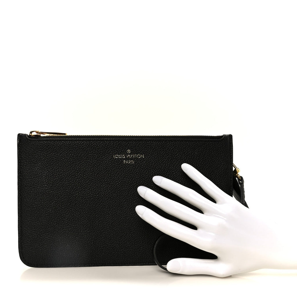 Louis Vuitton Empreinte Broderies Neverfull Pochette MM GM Black