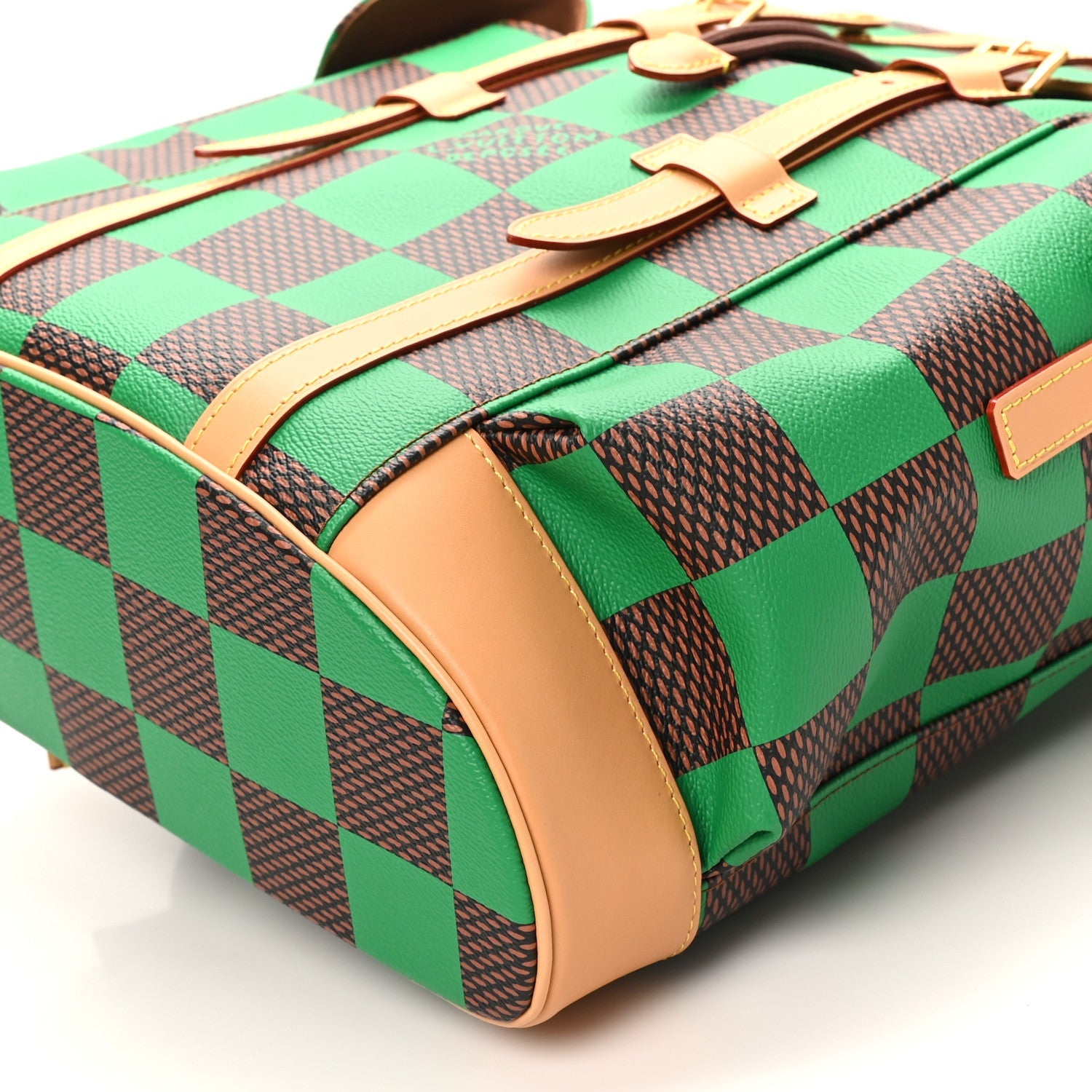 Louis Vuitton Damier Pop Christopher MM Backpack Green