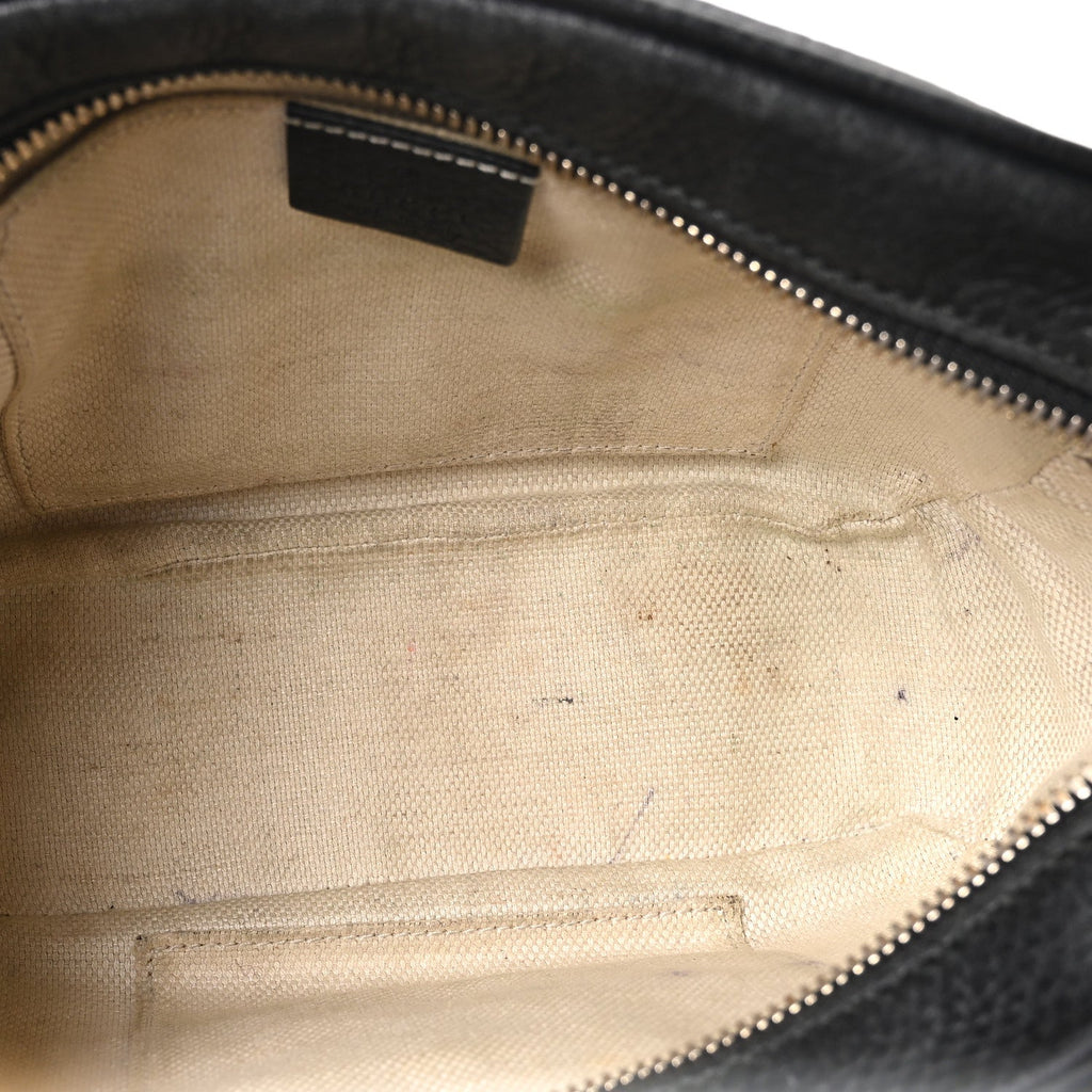 Gucci Pebbled Calfskin Small Soho Disco Bag Black