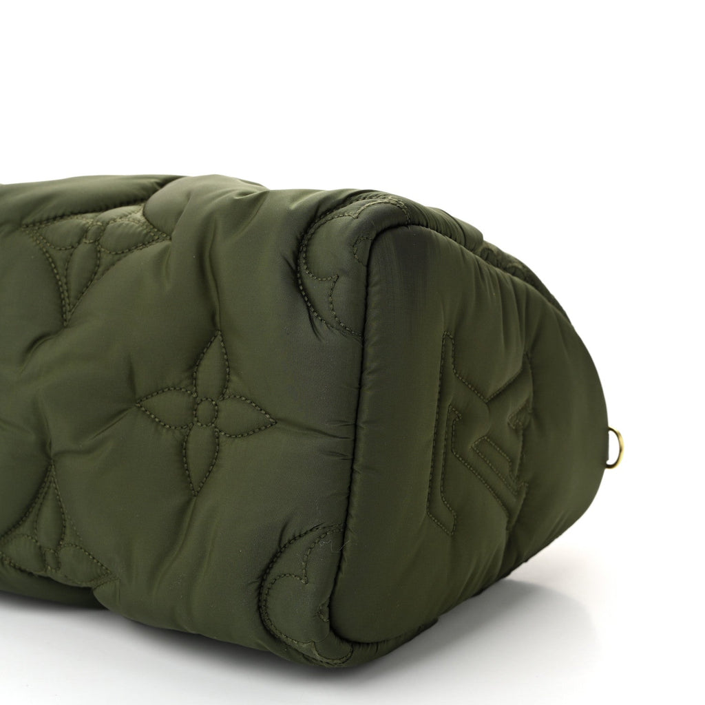 Louis Vuitton Econyl Mini Monogram Pillow Speedy Bandouliere 25 Khaki