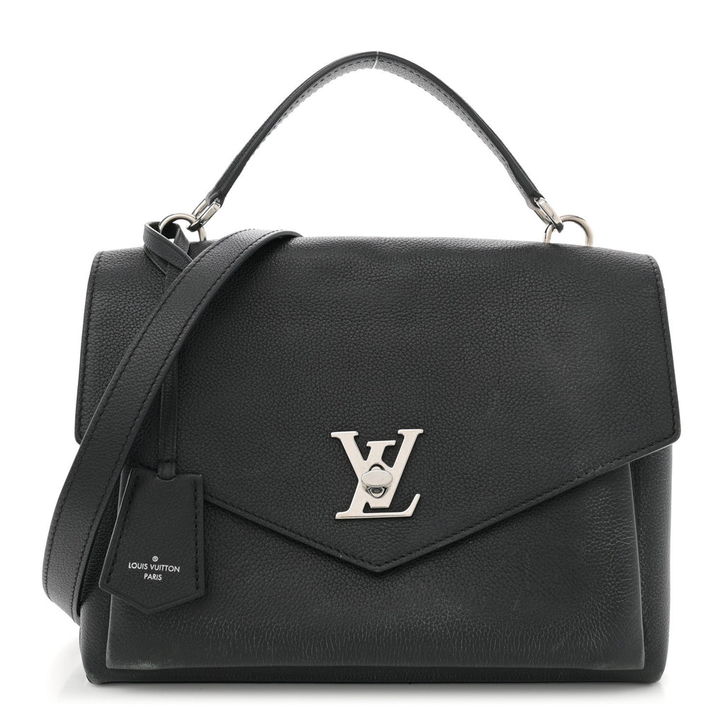 Louis Vuitton Soft Calfskin My Lockme Top Handle Black
