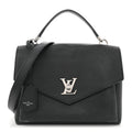 Louis Vuitton Soft Calfskin My Lockme Top Handle Black