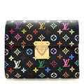 Louis Vuitton Monogram Multicolor Koala Wallet Black