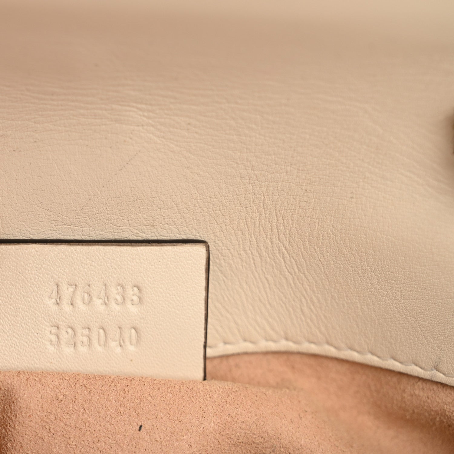 Gucci Calfskin Matelasse Super Mini GG Marmont Shoulder Bag White