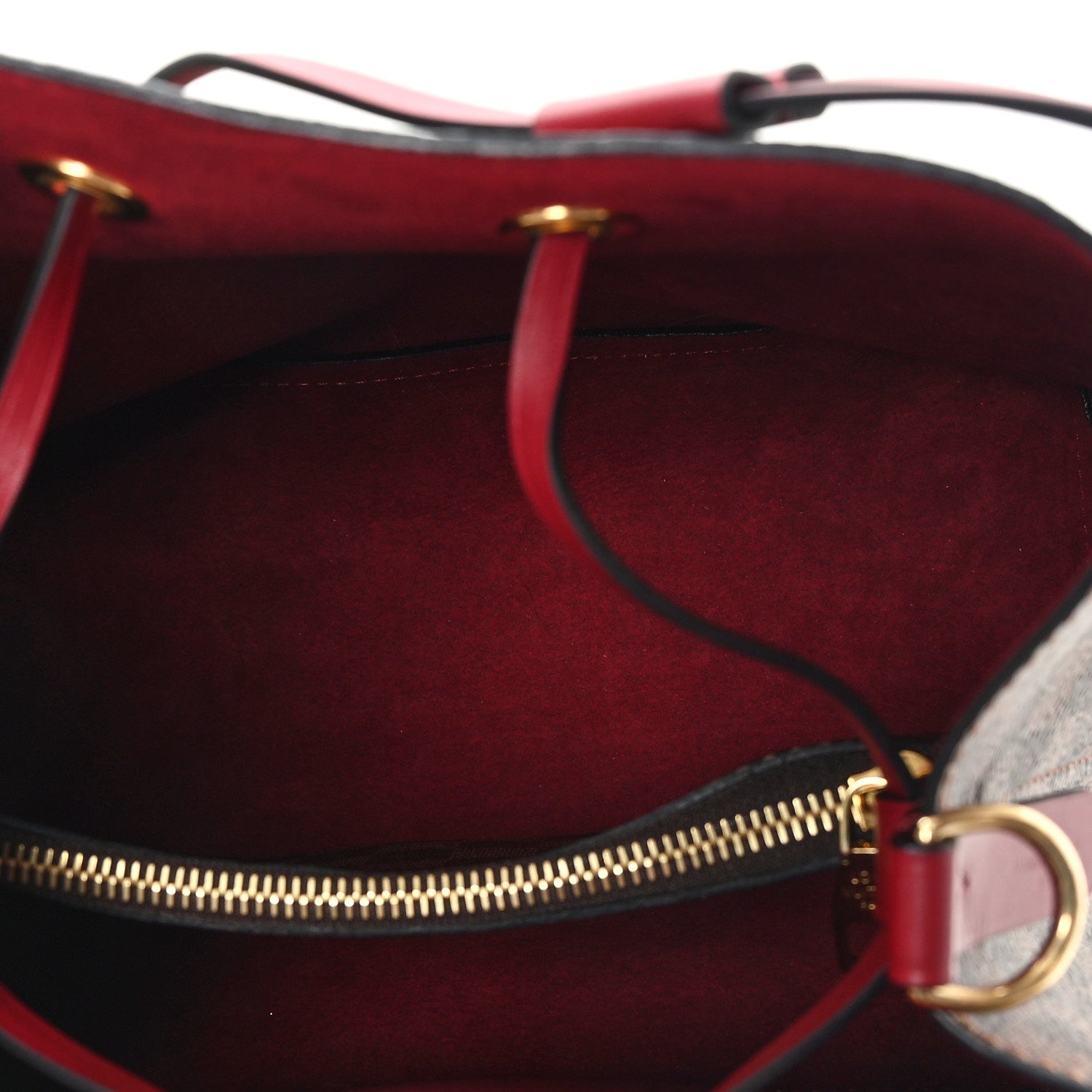 Louis Vuitton Damier Ebene Neonoe MM Cherry Berry