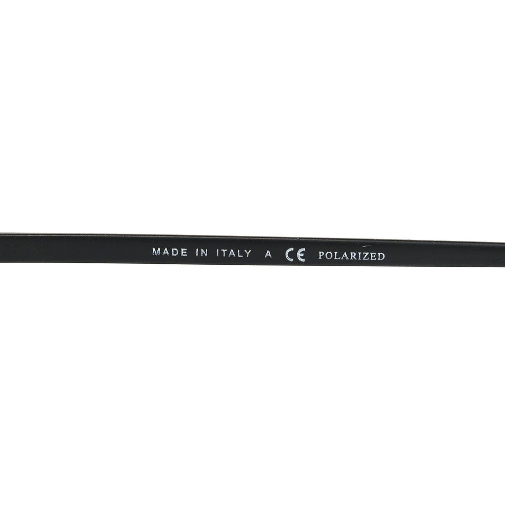 Metal Crystal Polarized Sunglasses 4258-B Black