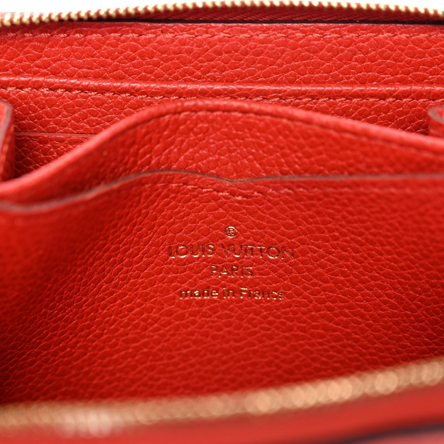 Louis Vuitton Empreinte Zippy Coin Purse Cherry