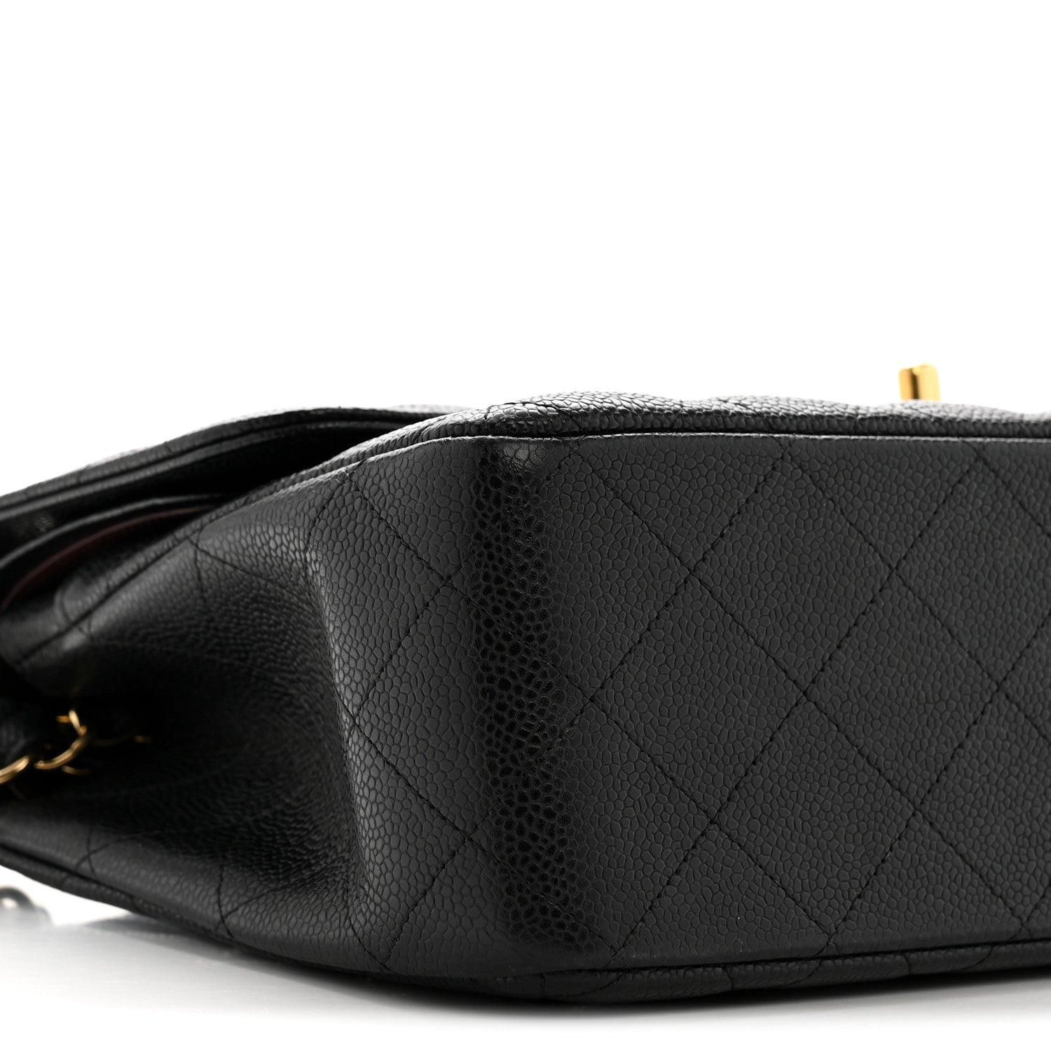 Chanel Caviar Quilted Jumbo Double Flap Black