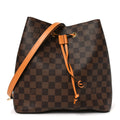 Louis Vuitton Damier Ebene Neonoe MM Safran