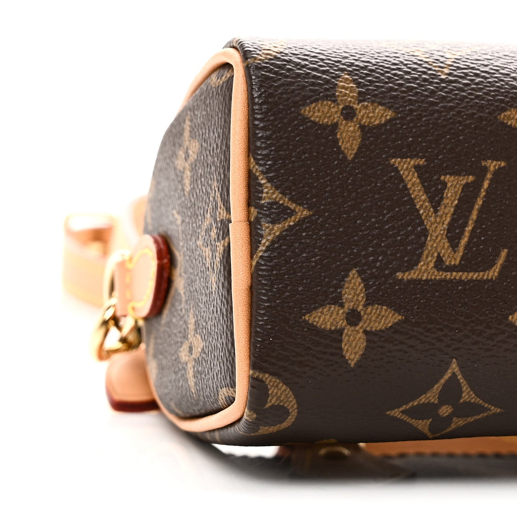 Louis Vuitton Monogram Nano Speedy Bandouliere