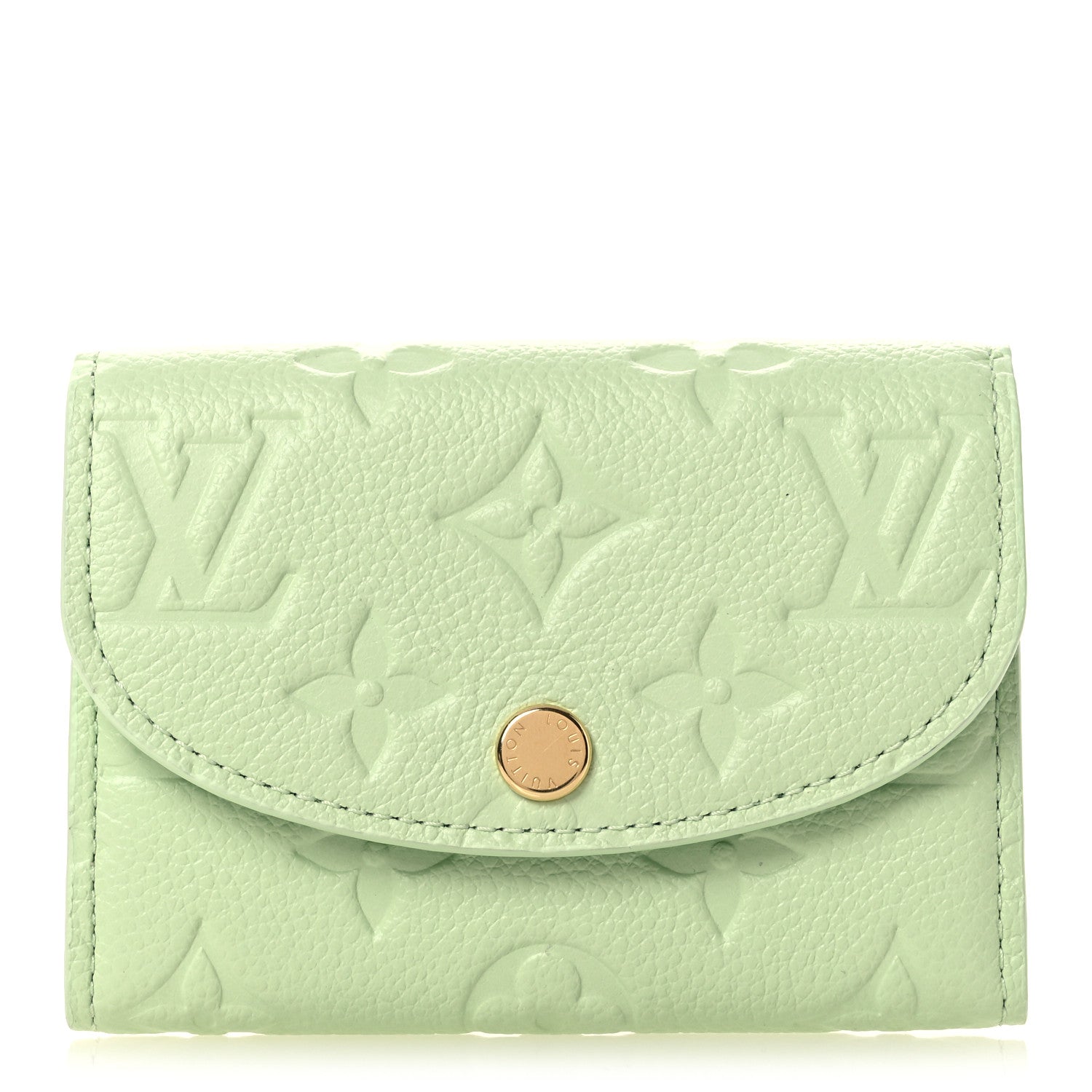 Louis Vuitton X TM Empreinte Monogram Rosalie Coin Purse Green Tea