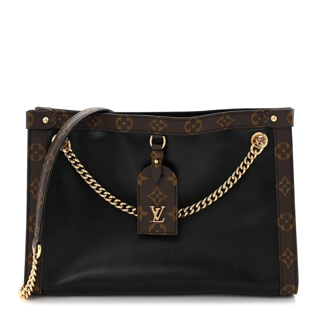 Louis Vuitton Calfskin Monogram Nova Vibe PM Black