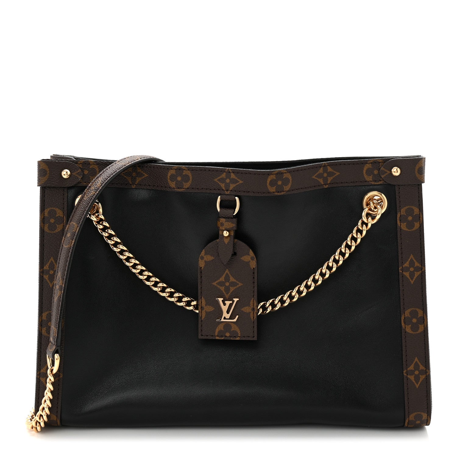Louis Vuitton Calfskin Monogram Nova Vibe PM Black