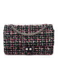 Chanel Tweed Resin 2.55 Reissue 225 Flap Pink