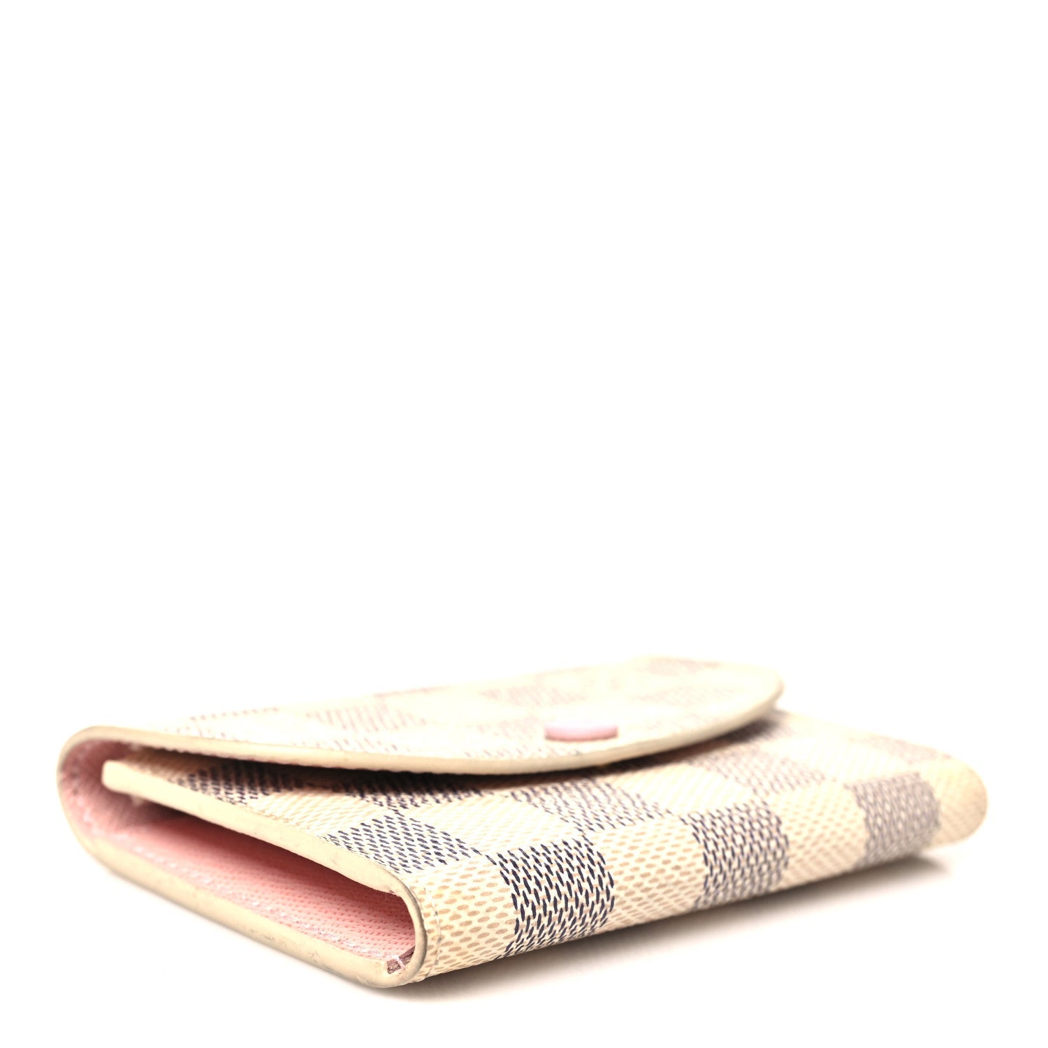 Louis Vuitton Damier Azur Rosalie Coin Purse Rose Ballerine